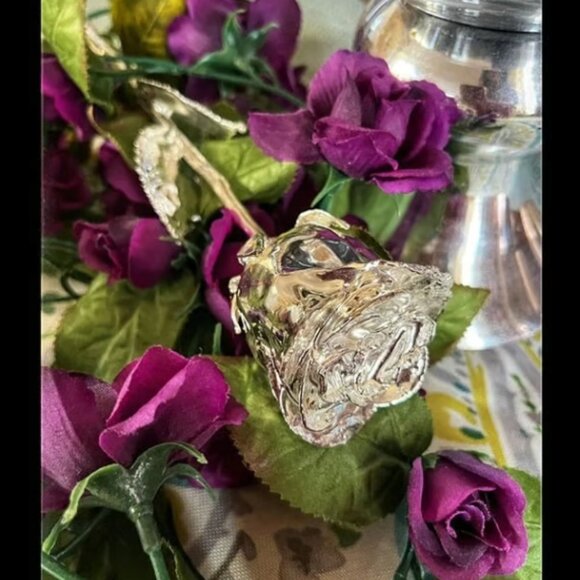 The Gold & Silver Dipped Real Gold Rose - Picture 3 of 3